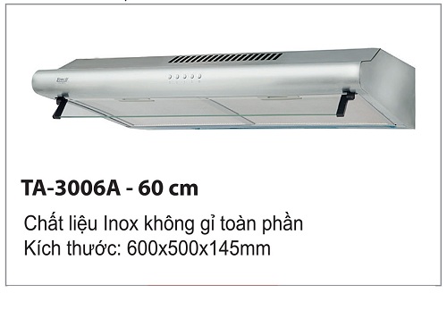 Máy hút khử mùi LORCA TA-3006A-60cm